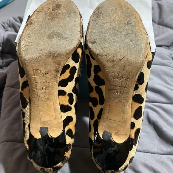 Christian Dior Animal Print Leopard Fur EU 40, 9 US - Picture 5 of 5